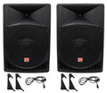 15" Powered Active 2-Way DJ PA Speakers V3190