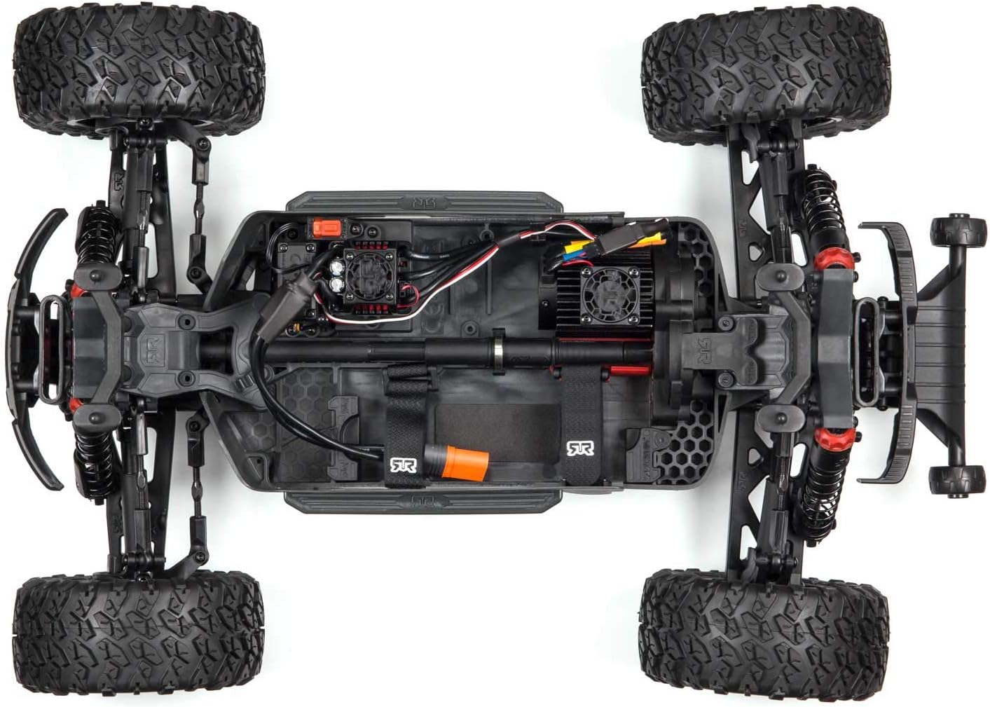 1/10 Brushless Monster RC Truck Black A51837