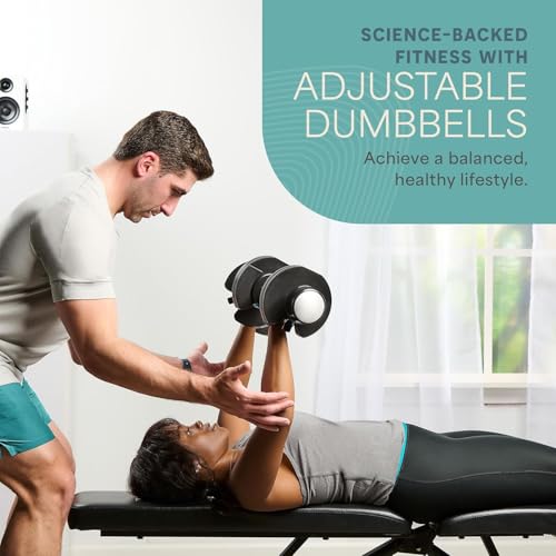 Adjustable Dumbbells Set - 5in1-15lb 25lb 43lb 55lb with Rack O905811