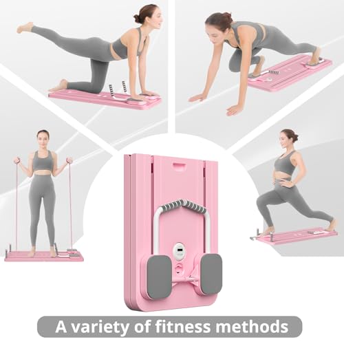 5 in 1 Foldable Pilates Reformer Board J26644