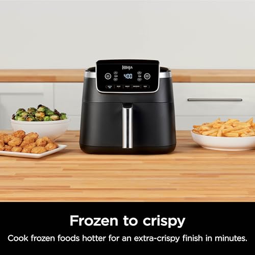 Grey 5 QT Air Fryer with Nonstick Basket X7048