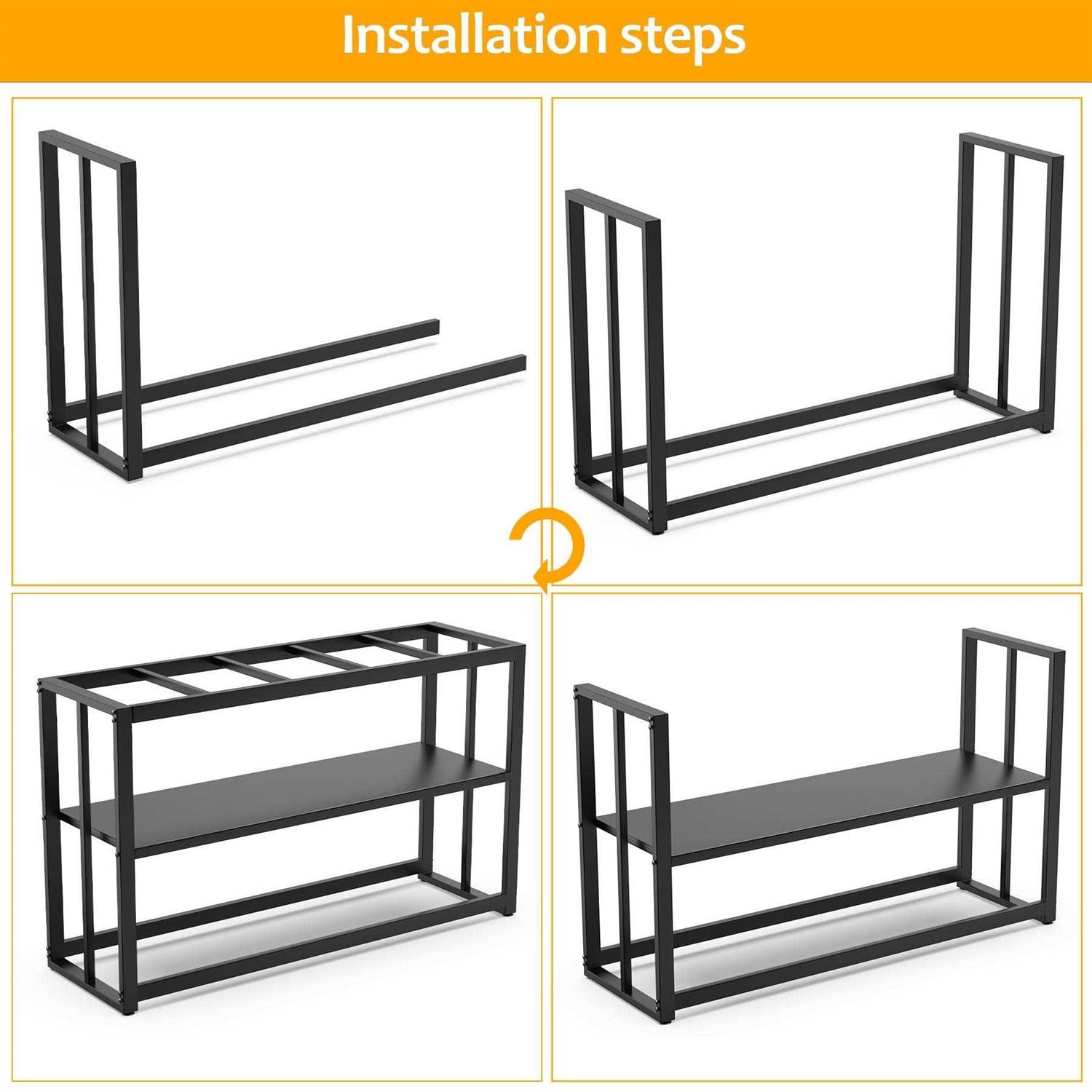 55-75 Gallon Fish Tank Stand with Storage Shelf I2778