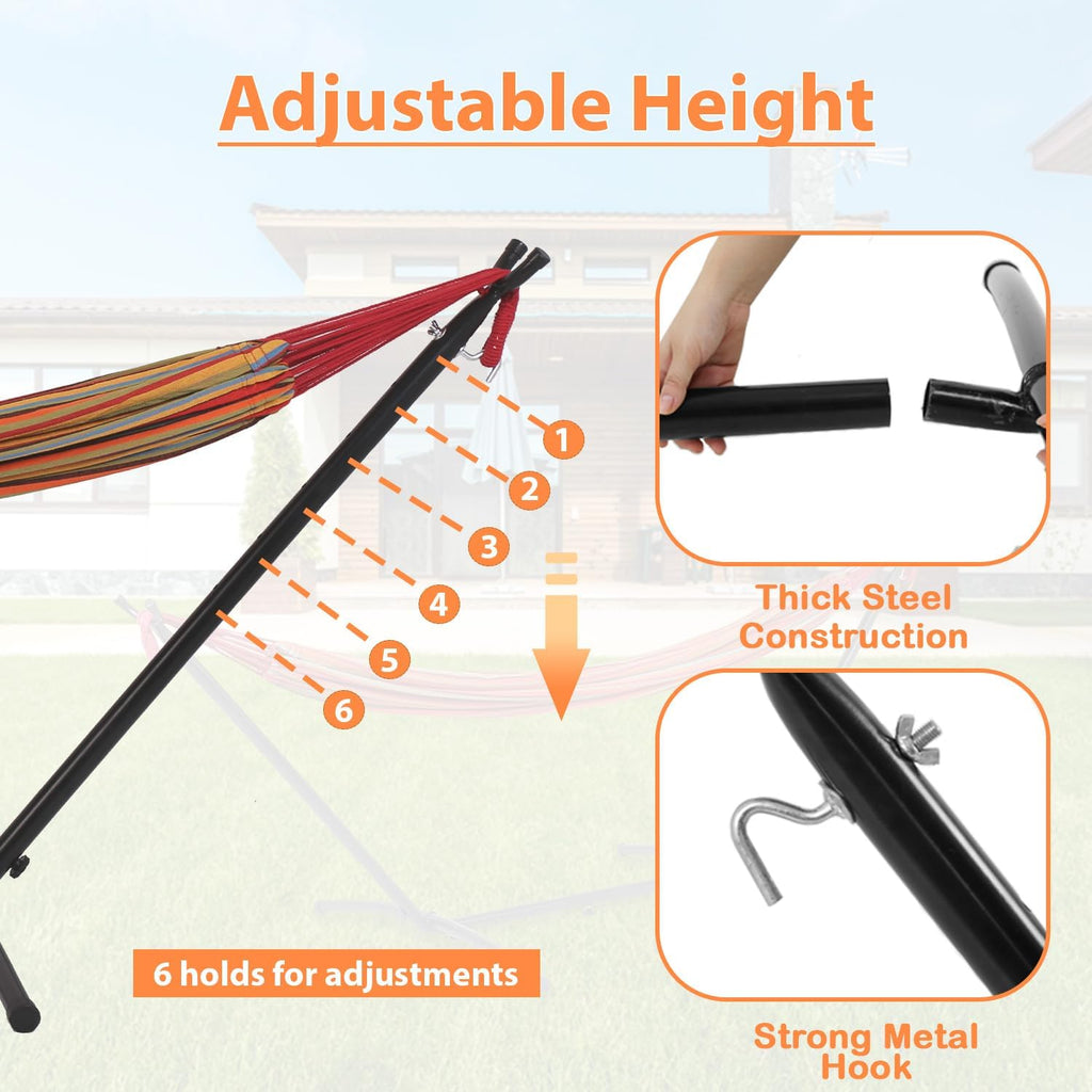 Heavy Duty Steel Adjustable Portable Stand with Carrying Bag R778029