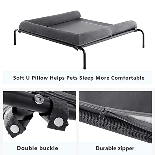Cooling Elevated Dog Bed with Breathable Mesh I6303