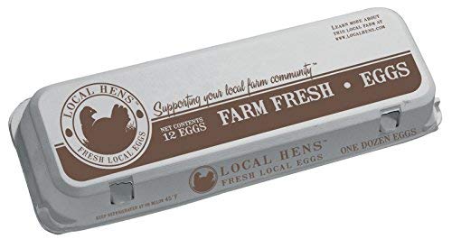 12-Egg Paper Pulp Egg Carton - 50 Pack L499006