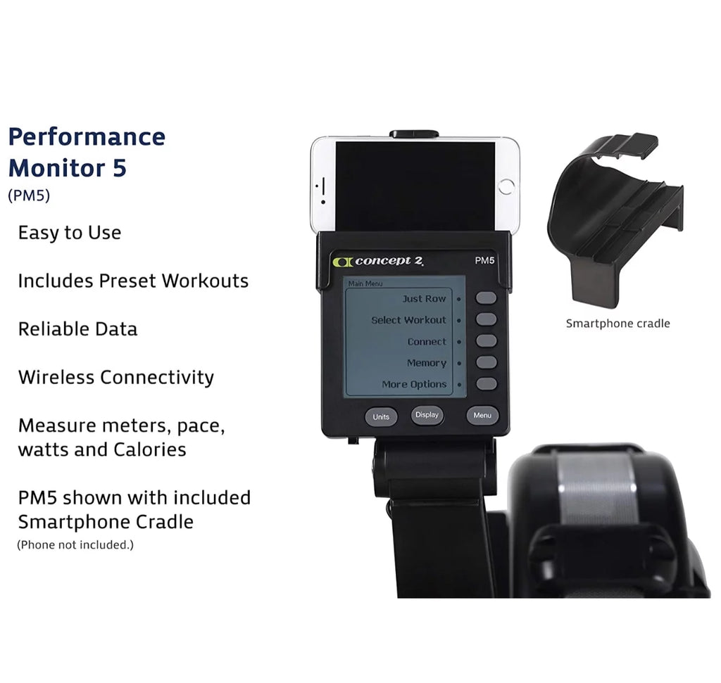 Indoor Rowing Machine with PM5 Performance Monitor Z5221