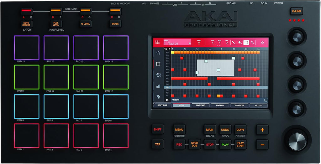 7" Multi-Color Touchscreen Music Production Station V699685
