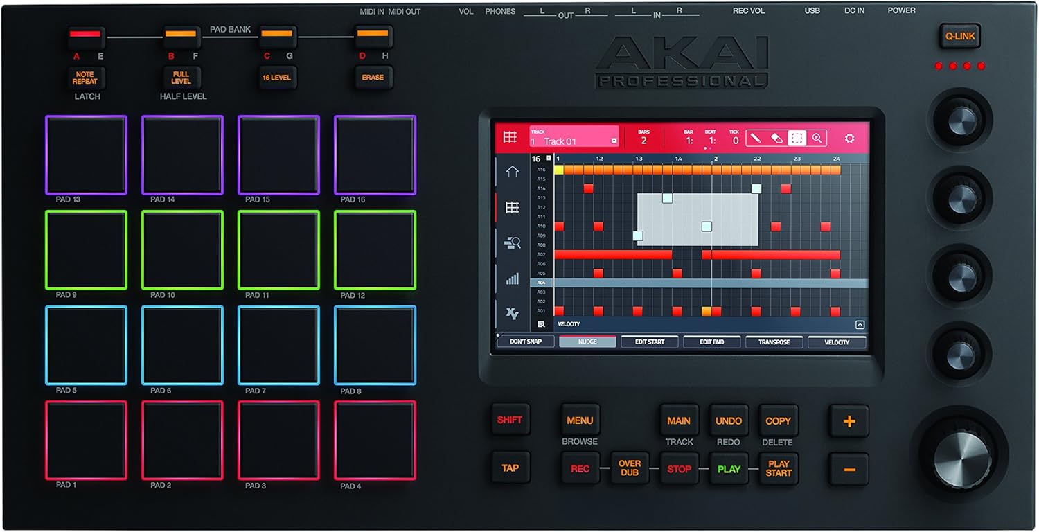 7" Multi-Color Touchscreen Music Production Station V699685