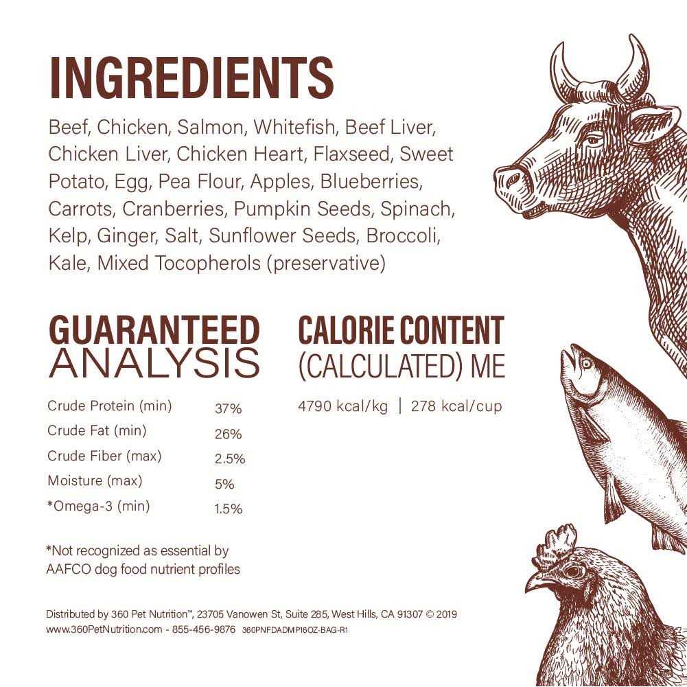 Freeze Dried Raw Complete Meal for Adult Dogs J566391
