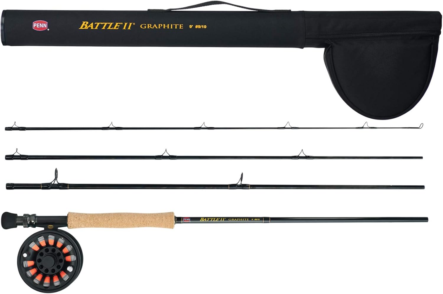 Penn Battle Fly Outfit Reel and Fishing Rod Combo G249542