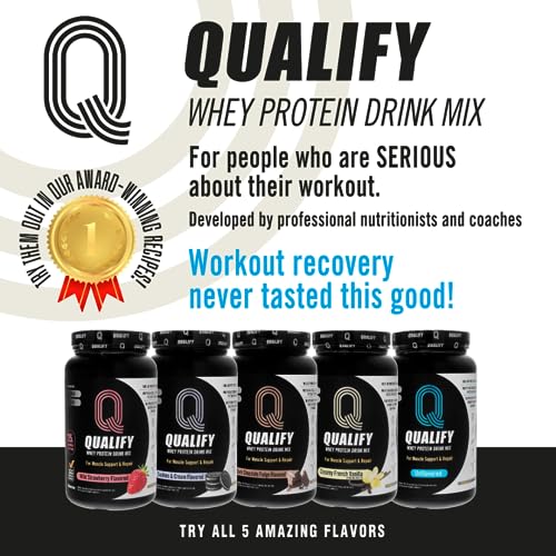 Wild Strawberry Flavored Whey Protein Powder, 25g Protein, 1.65lb H17425
