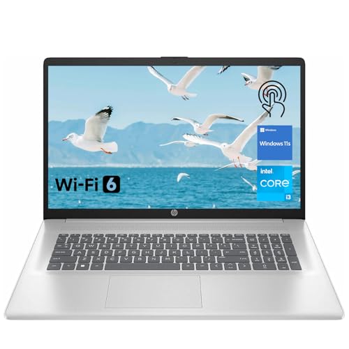17.3" Touchscreen Laptop, Intel Core i3-N305, 32GB RAM, 128GB eMMC + 1TB SSD, Silver L103327