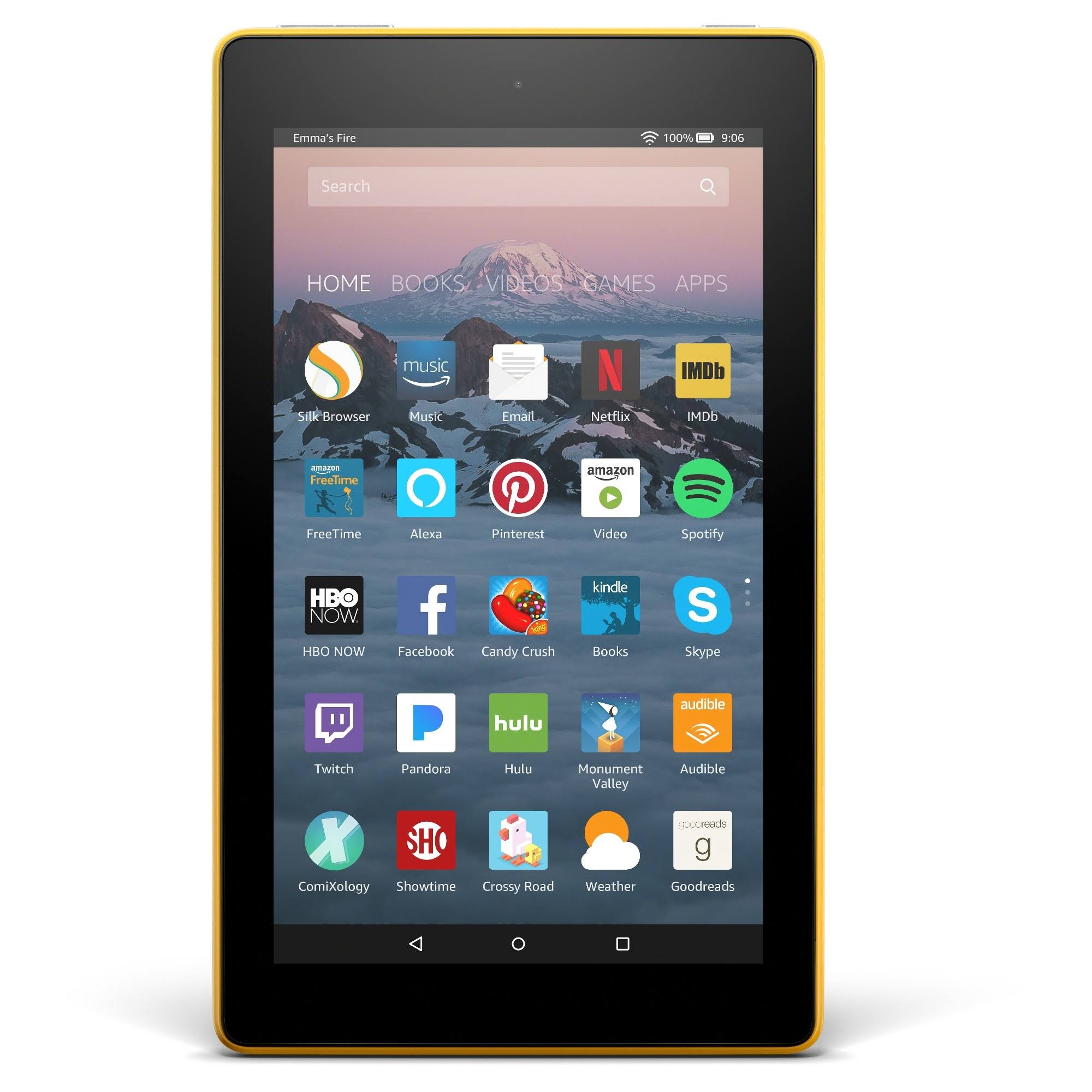 16GB Canary Yellow 7" Tablet U4605