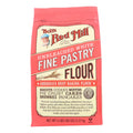 Unbleached White Fine Pastry Flour, 5 Lb, Case Of 4 Q72875