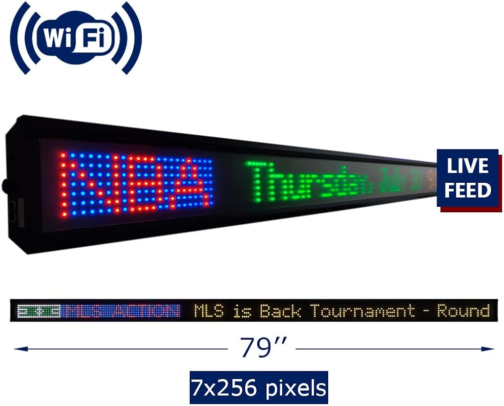 59-69-79 Inch LED Sign U2323