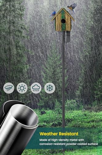 103 inch Heavy Duty Bird Feeder Pole with 5 Prongs Base F816