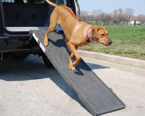 Khaki/Beige Folding Pet Ramp L112067