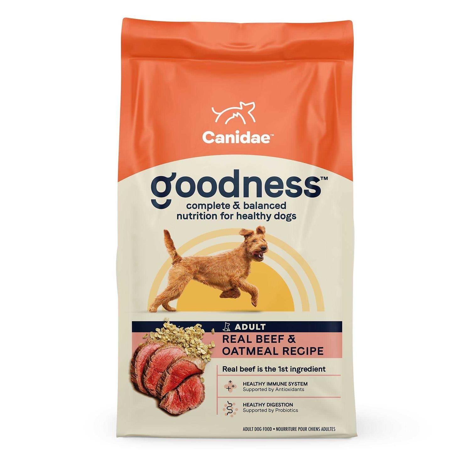 Adult Dry Dog Food Beef and Oatmeal K357