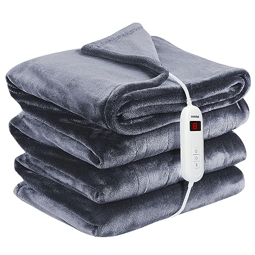 Full Size Flannel Electric Heated Blanket, 72" x 84" V188126