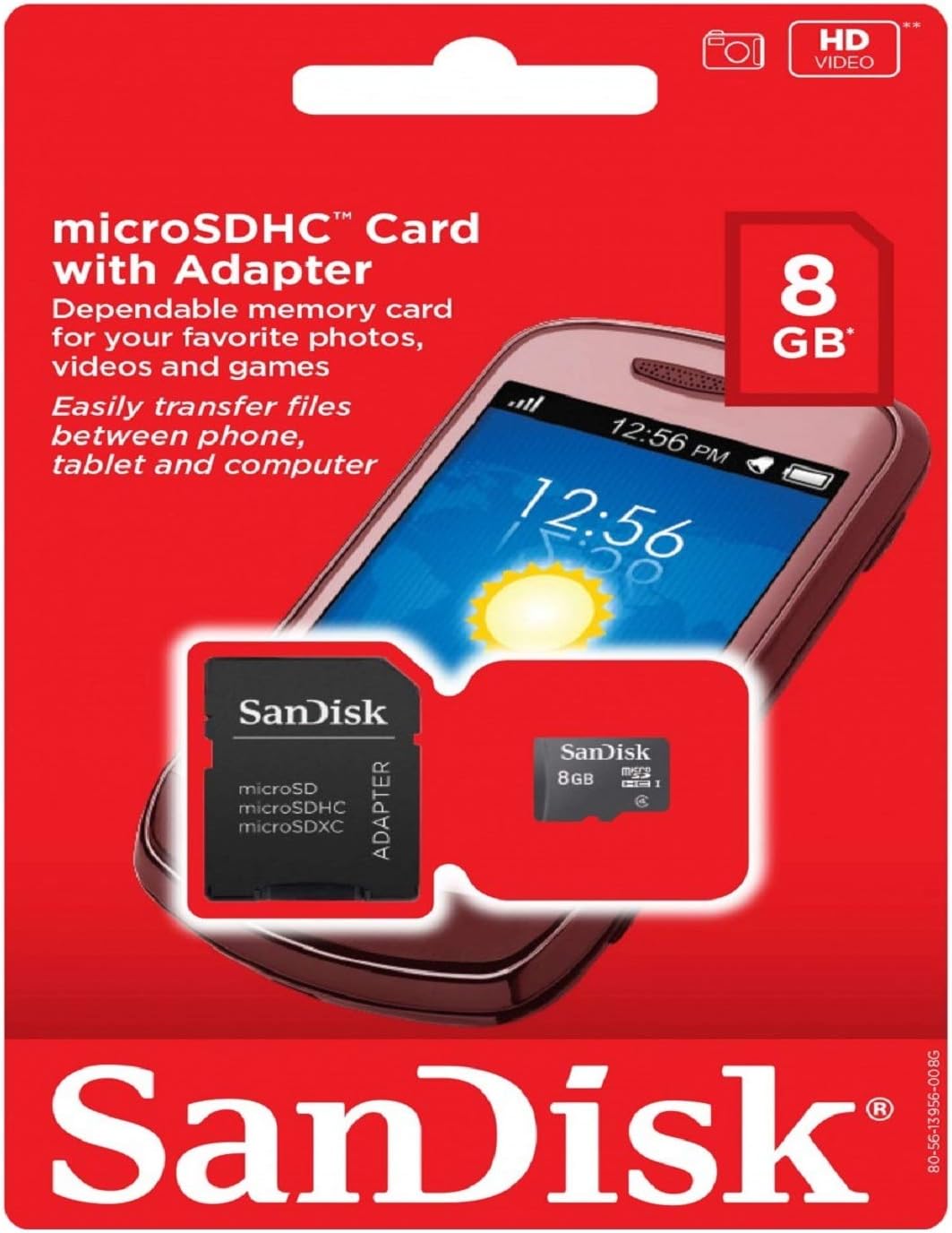 8GB Class 2 microSDHC Card Pack of 2 P675