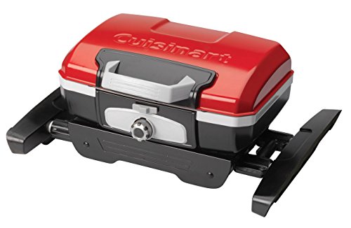 Portable Propane Gas Grill with 150 sq. in. Cooking Surface and Tote Cover S91501