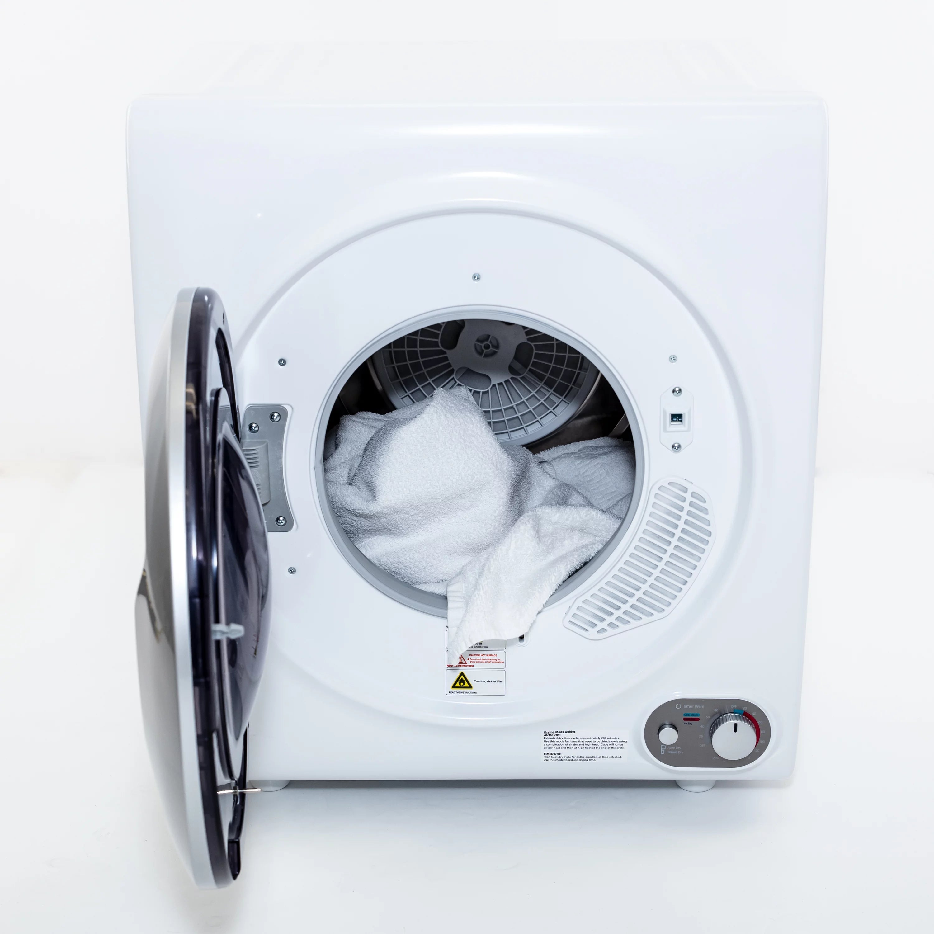 2.6 Cu. Ft. Front Load Electric Dryer White G886