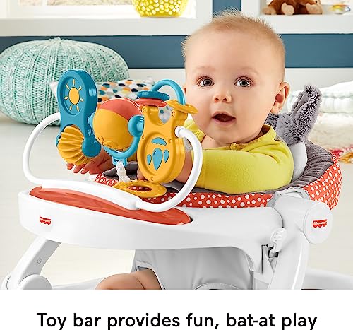 Portable Baby Chair Floor Seat with Removable Toys and Snack Tray P996