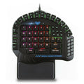 One-Hand Gaming Keyboard Mechanical RGB Backlight D4703