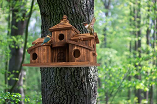 5 Hole Hanging Birdhouse W908593
