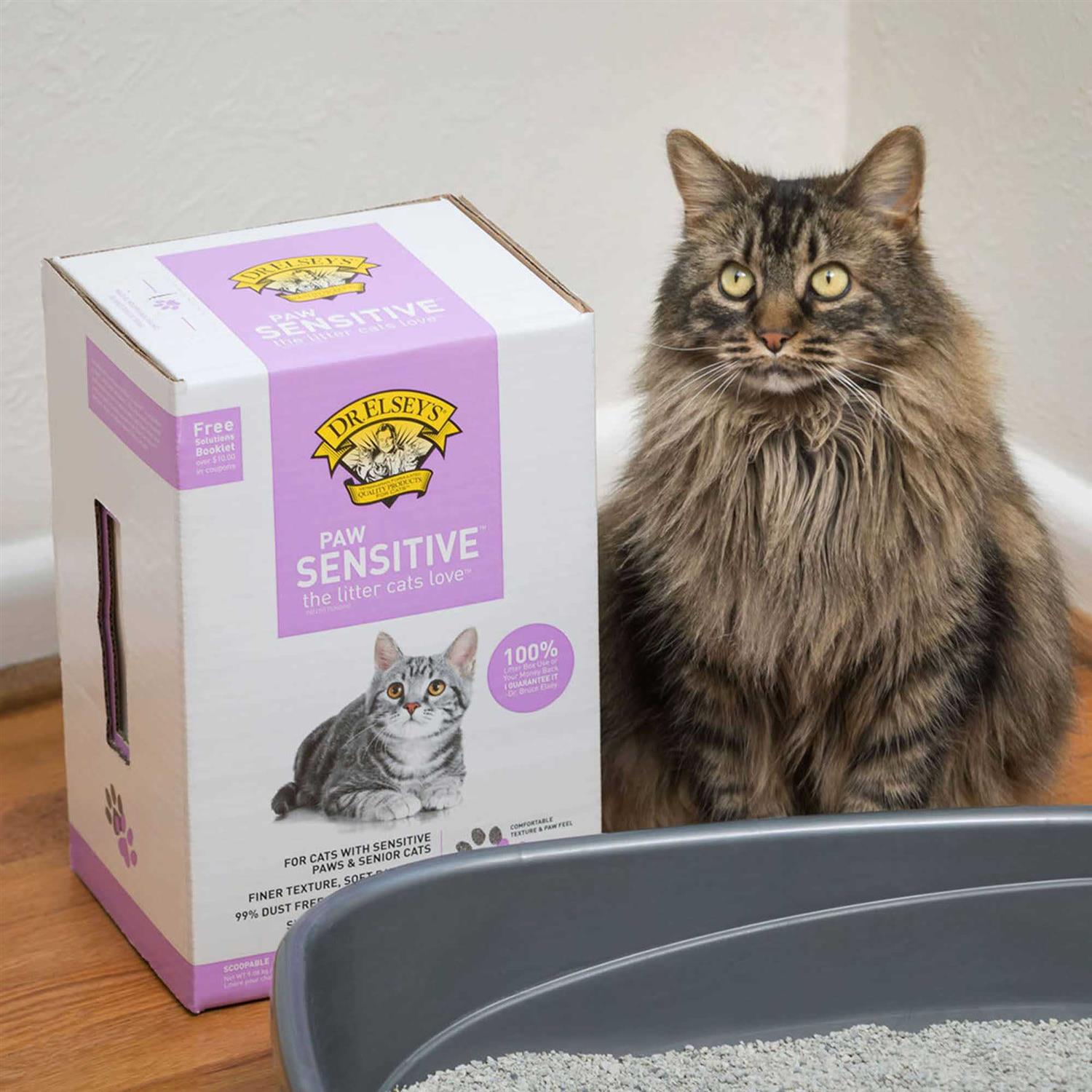 Paw Sensitive Clumping Multi-Cat Clay Litter Y77444