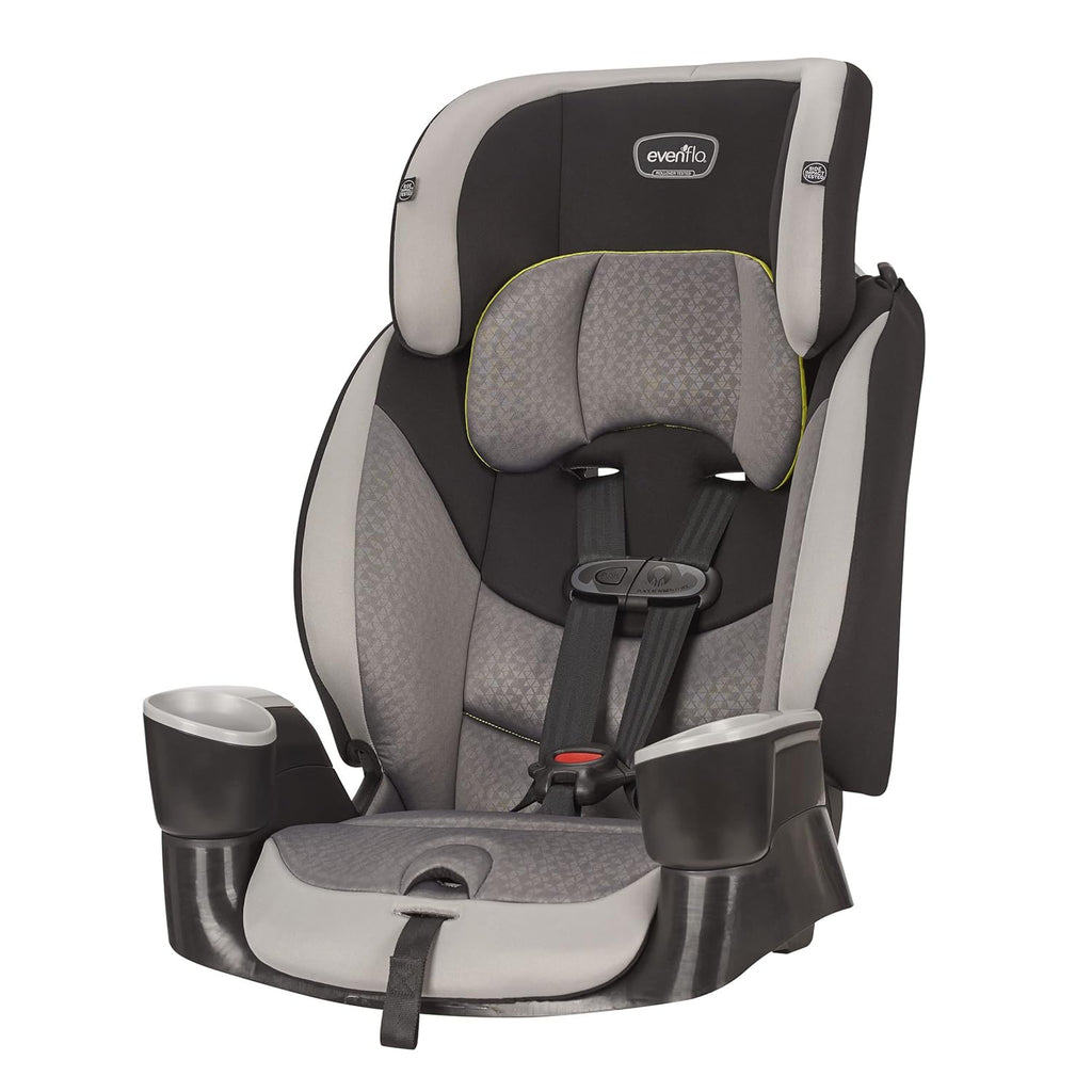 Granite Gray Polyester Highback Booster Car Seat J276928