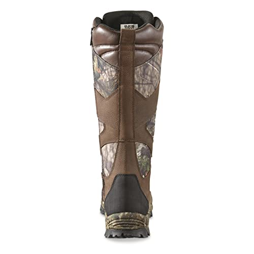 16" Leather Waterproof Snake Boots B580