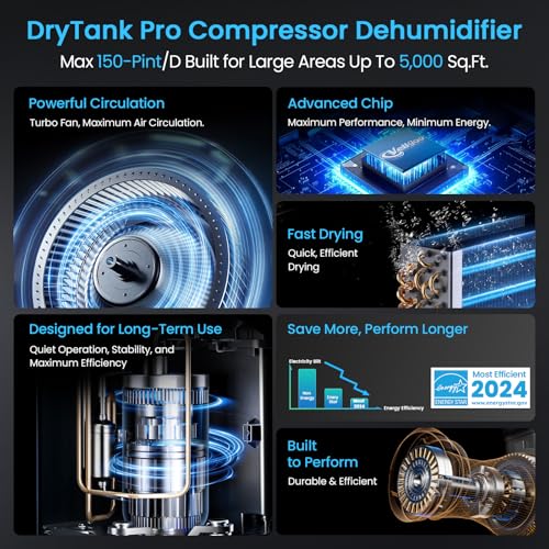 52 Pint/Day Dehumidifier with Drain Hose Z4918