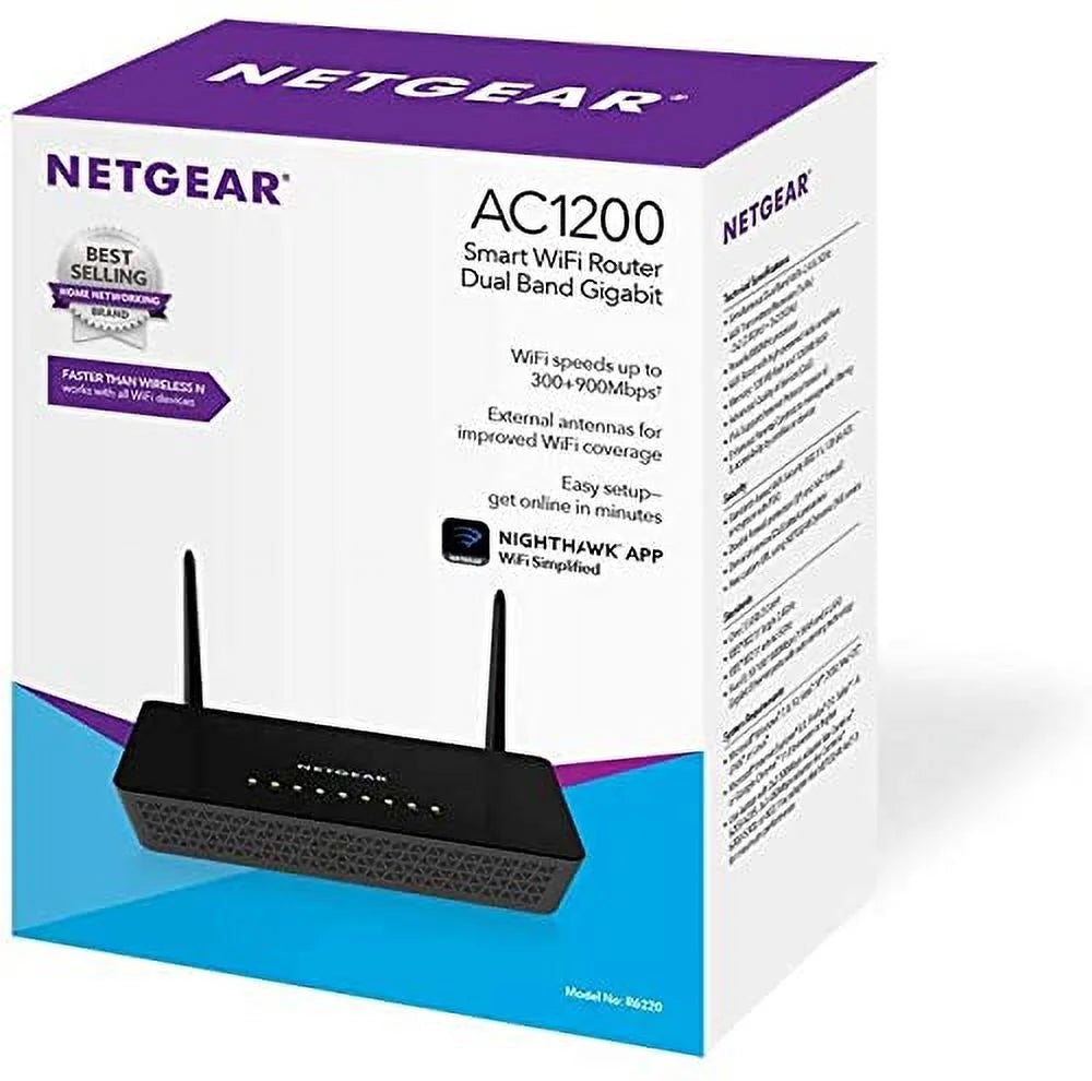 AC1200 Smart Wi-Fi Router with External Antennas R5126