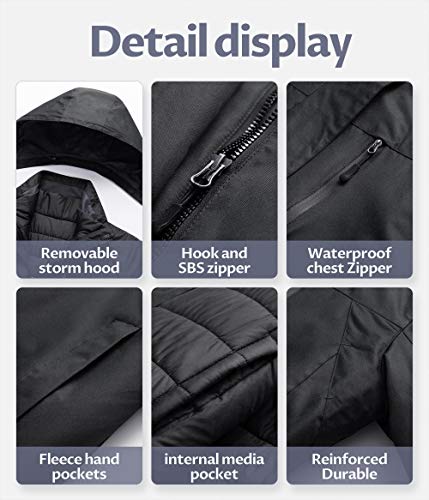 Women's 3 In 1 Waterproof Ski Jacket I615