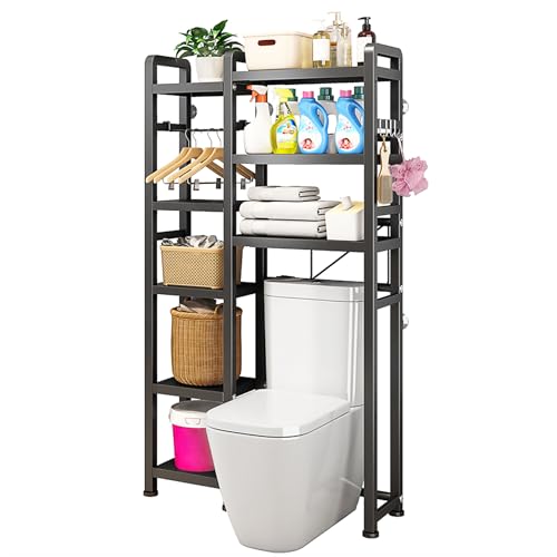 Over The Toilet Storage Cabinet with Toilet Paper Holder Stand O73172