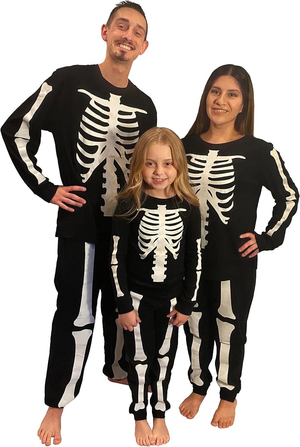 Cotton Skeleton Hoodie Pajamas J65121