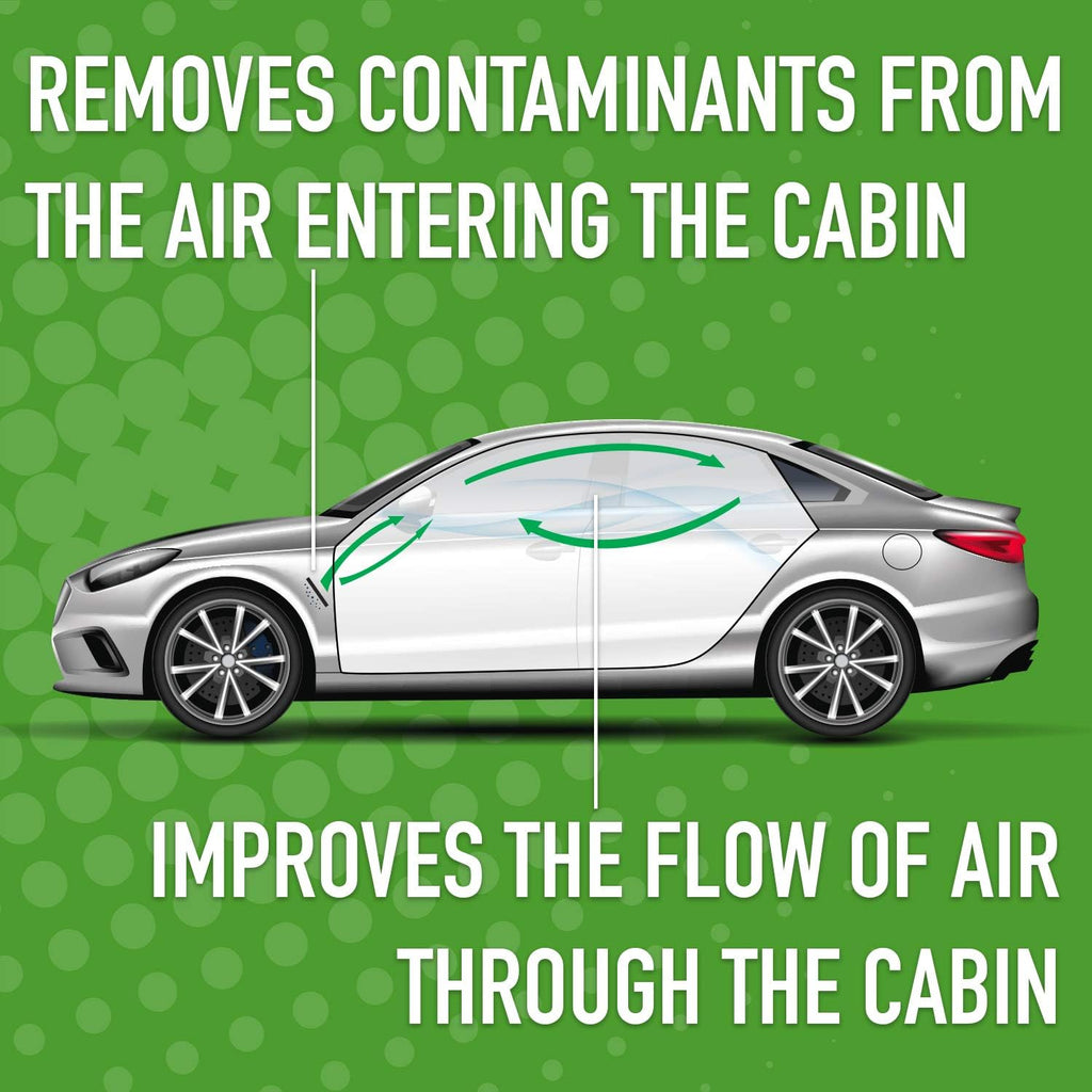 High Efficiency Cabin Air Filter with Baking Soda X529696