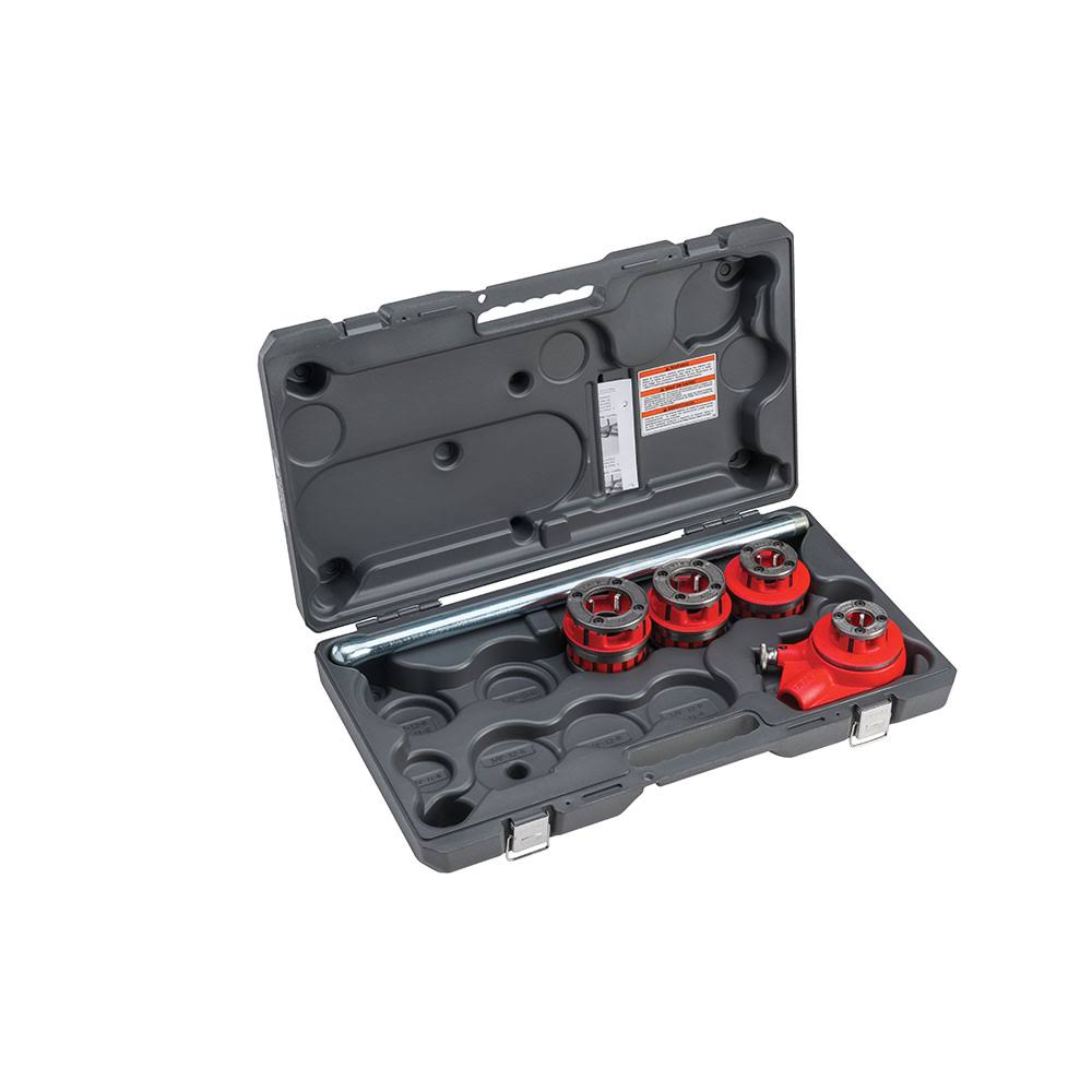 1/2x22 1-1/4x22 NPT Exposed Ratchet Threader Set P2934