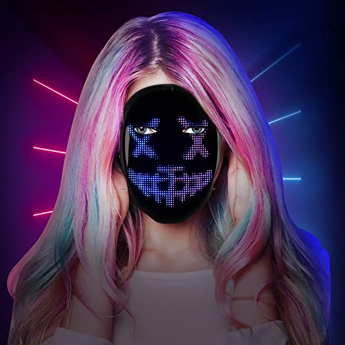 LED Mask with App Controlled Gesture Sensing E80470