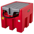 58 Gallon 10 GPM Diesel Fuel Tank with 12V Electric Transfer Pump and 13.1ft Rubber Hose H6634