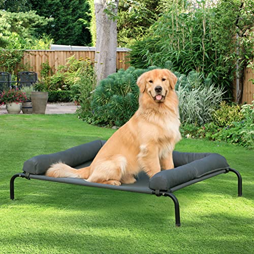 Cooling Elevated Dog Bed with Breathable Mesh I6303