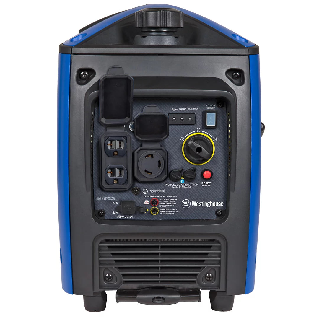 3700 Peak Watt Gas Powered Portable Inverter Generator with CO Sensor U6392