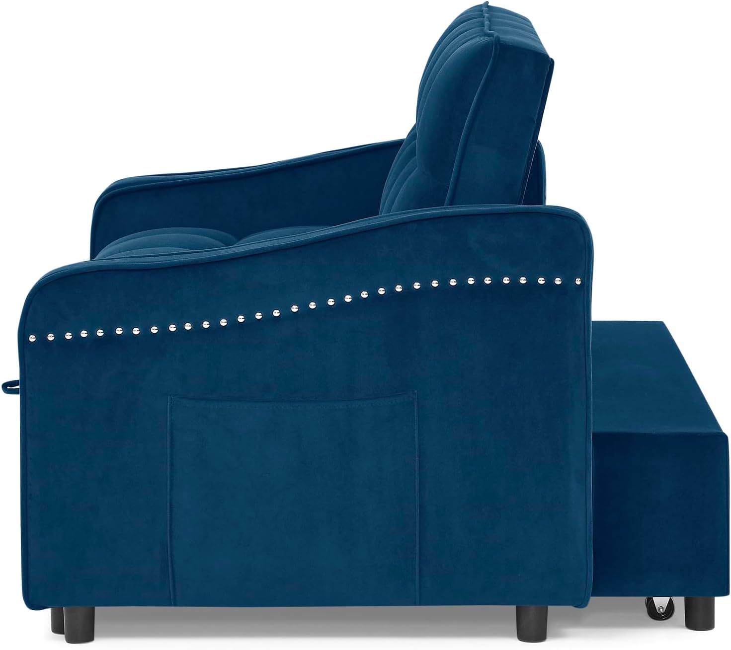 Convertible Sleeper Sofa Couch with Pull Out Bed E4472