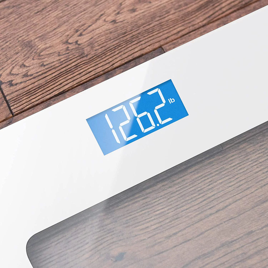 White Glass Bathroom Scale G962