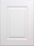 White Raised Square Panel Kitchen Cabinet Door X96284