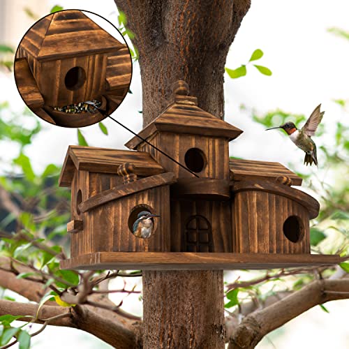 5 Hole Hanging Birdhouse W908593