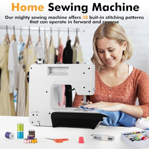 38 Stitch Patterns Sewing Machine with Sewinglight H297994