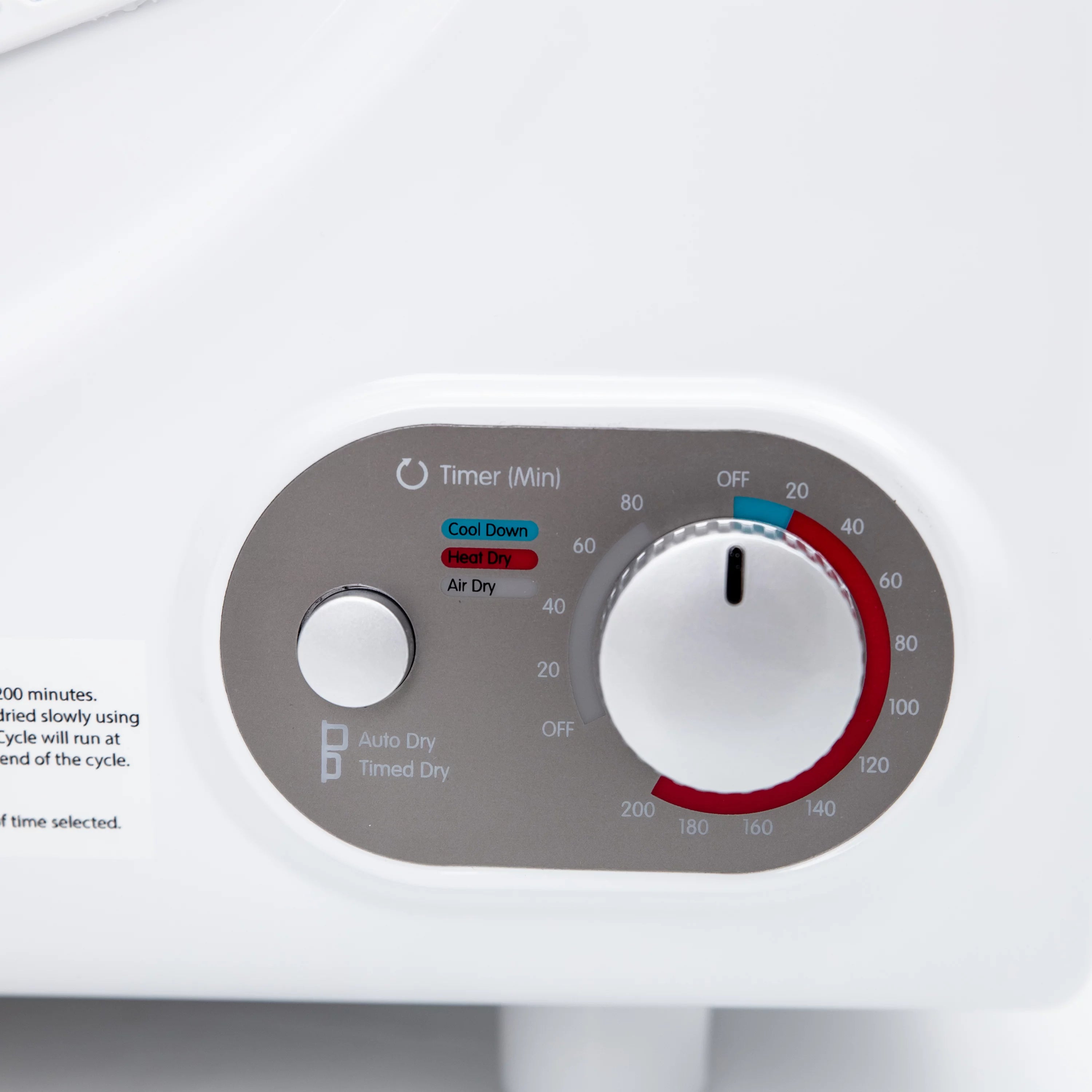 2.6 Cu. Ft. Front Load Electric Dryer White G886