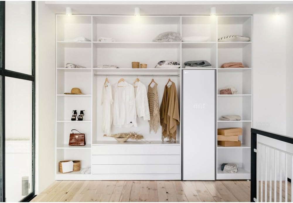 Cream White Steam Closet I395